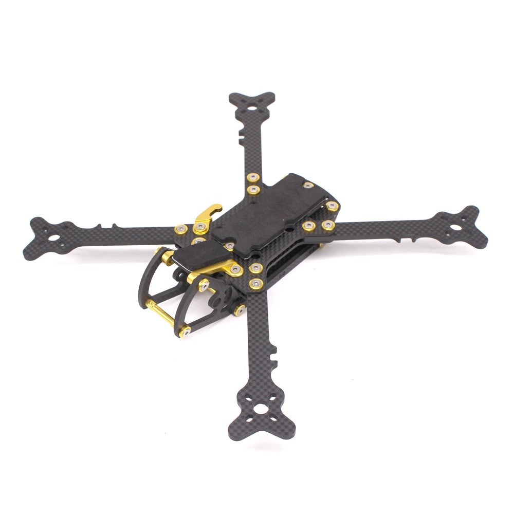 PUDA 250 250mm 5 Inch Carbon Fiber FPV Freestyle RC Drone Frame Kit 4mm Arm For DALPROP 5045