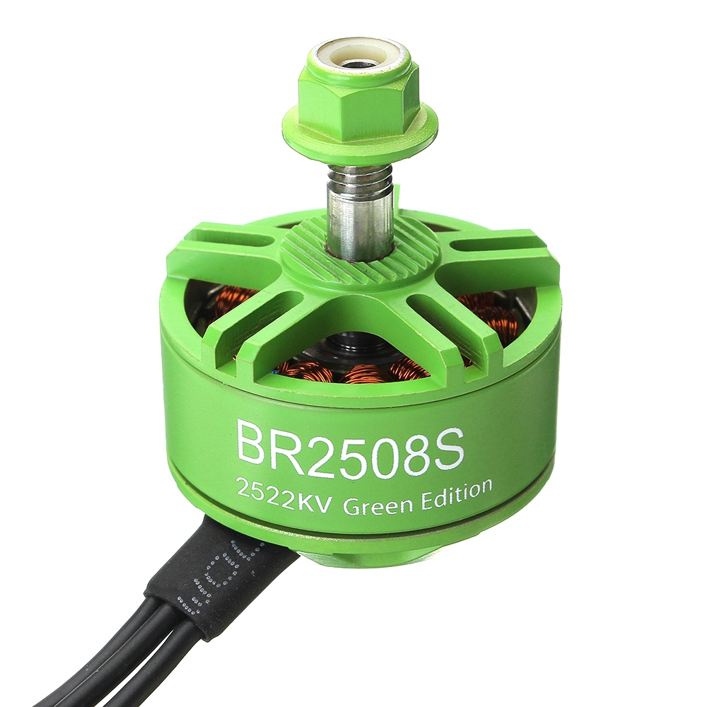 Racerstar 2508 BR2508S Green Edition 1275KV 1772KV 2522KV Brushless Motor For FPV Racing RC Drone