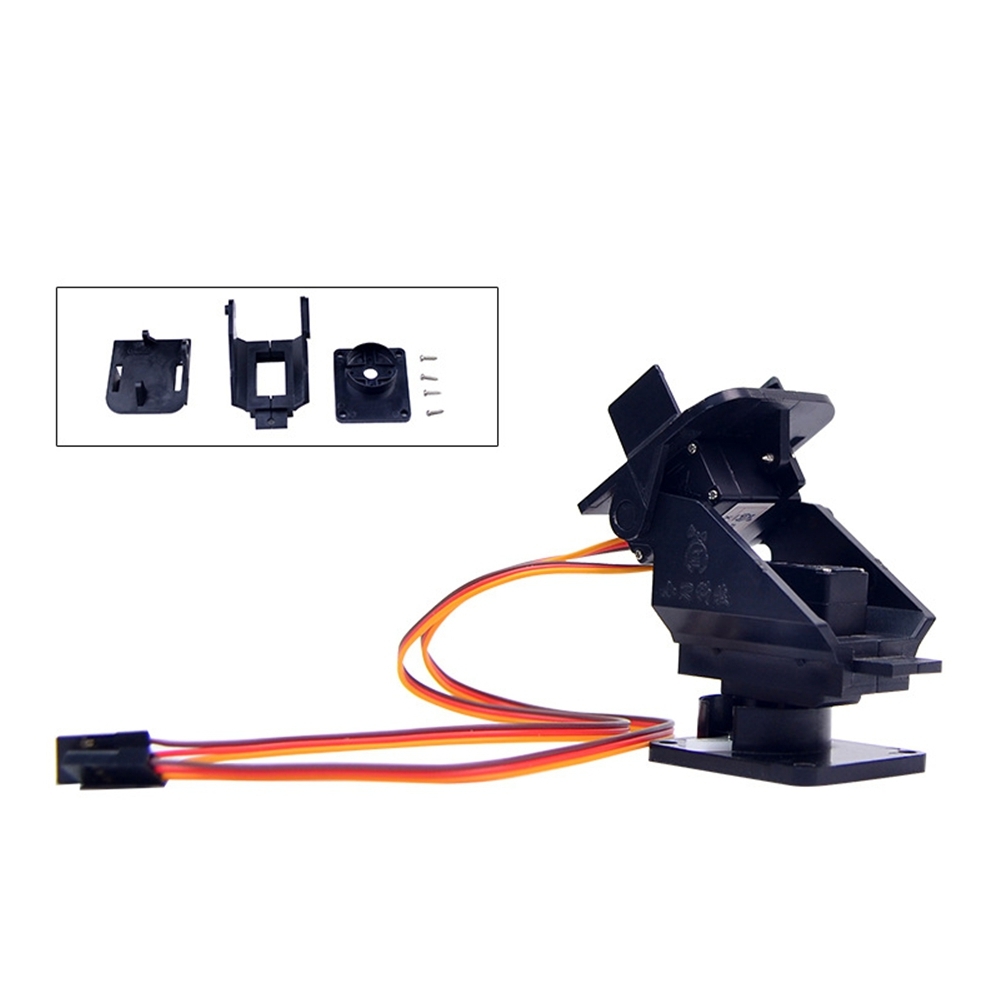 Pan Tilt 2 Axis Camera FPV Gimbal Mount Bracket W/2 Servos For SG90 Servo Ultrasonic Sensor RC Drone