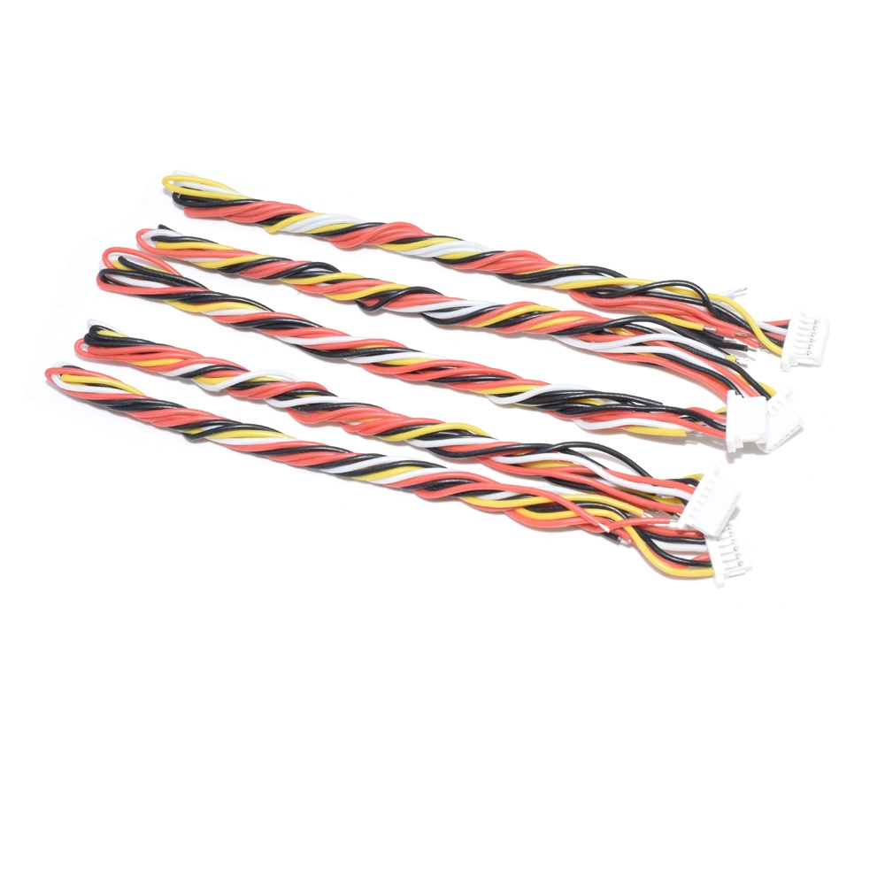 5 PCS AuroraRC 6-Pin SH1.0mm JST Plug Cable 15cm For RC Drone FPV Racing Multi Rotor