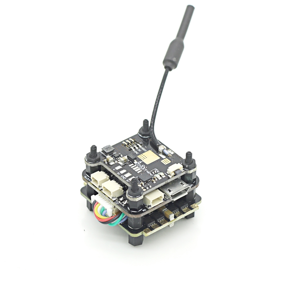 Mini F4 Flytower F4 V1.0 Flight Controller OSD + 20A BLHeli_S 2-4S ESC Dshot600 + 40CH 25/100mW VTX