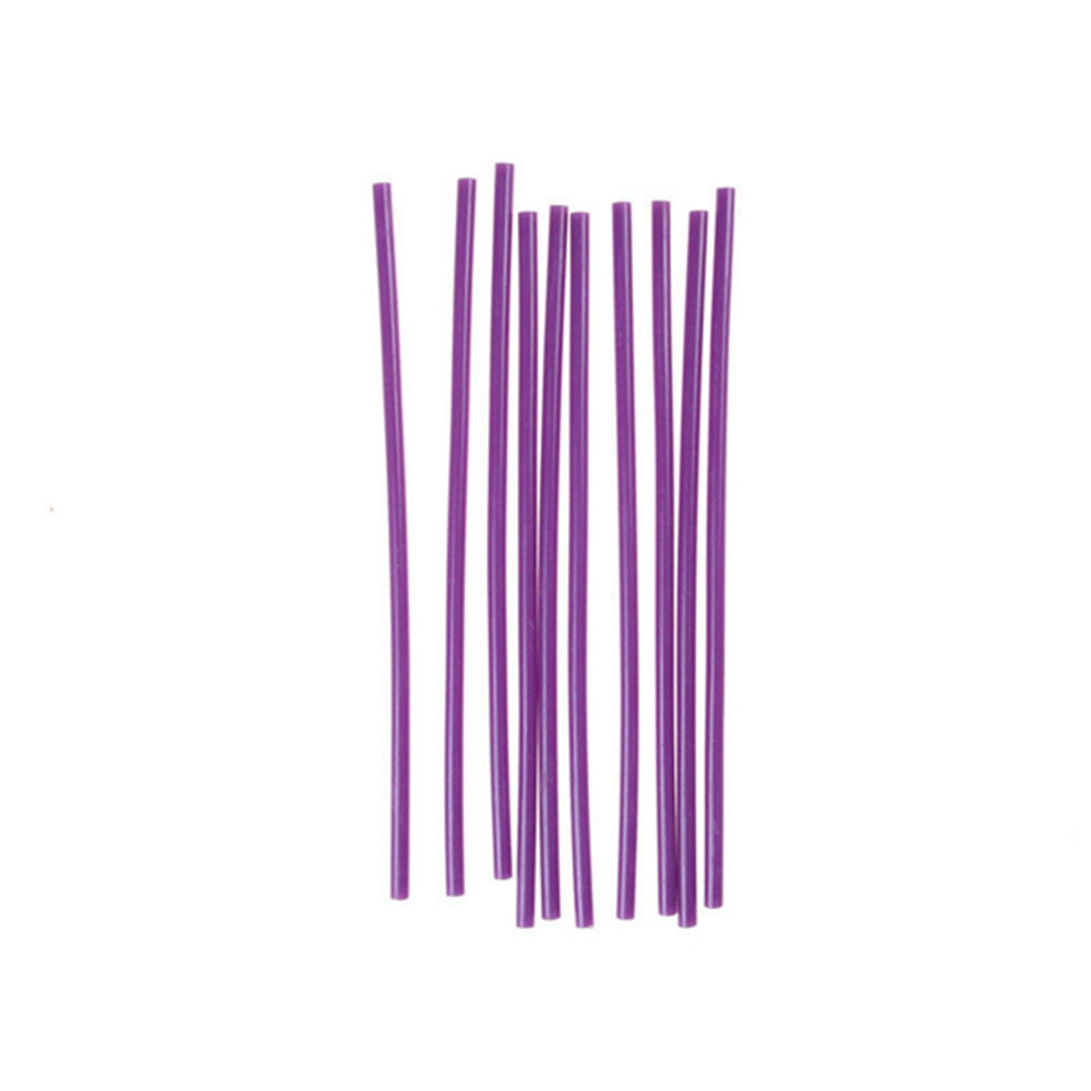20 pcs 7mm Hot Melt Glue Adhesive Rod Silica Gel Glass Melt Adhesive Glue Stick Purple - Photo: 1