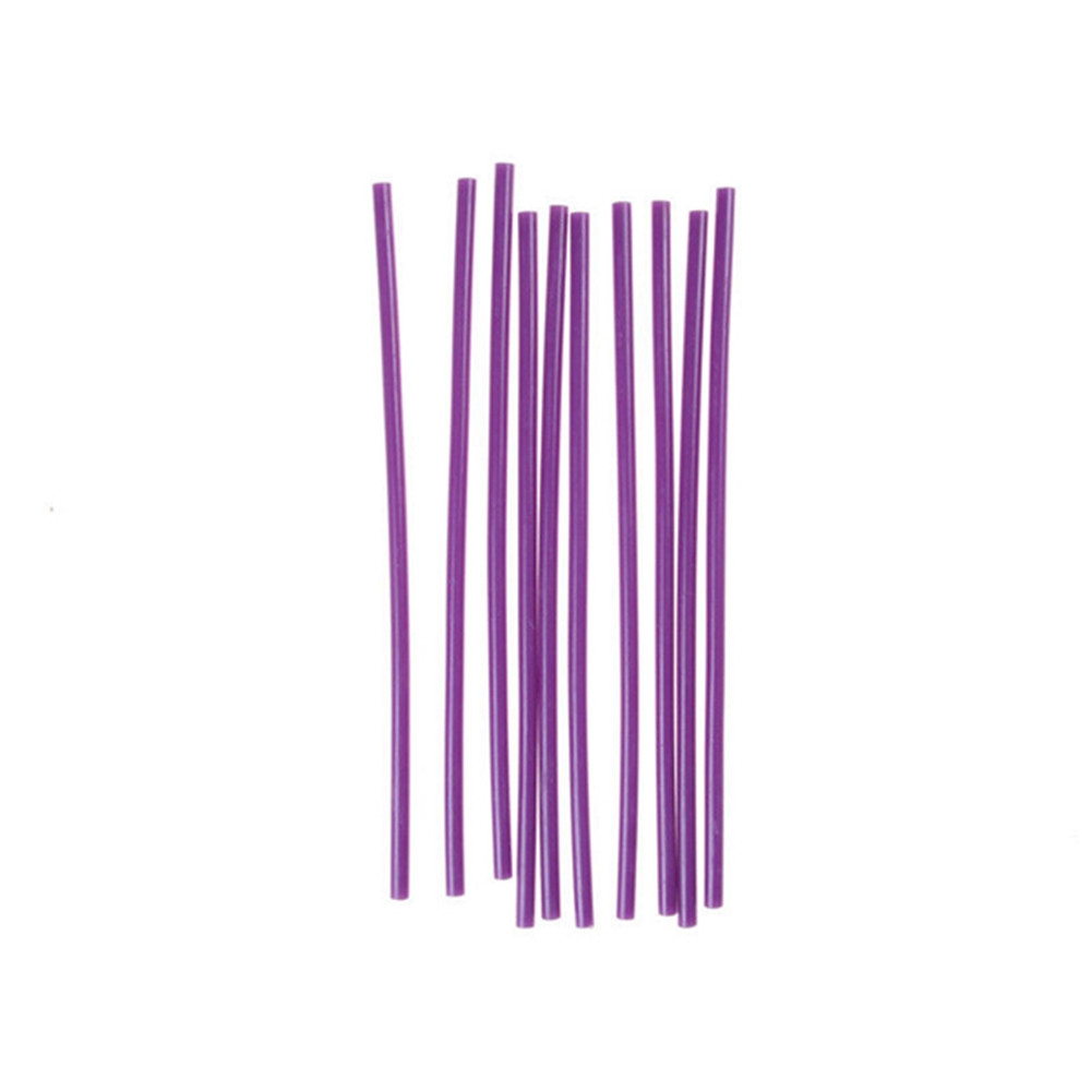 20 pcs 7mm Hot Melt Glue Adhesive Rod Silica Gel Glass Melt Adhesive Glue Stick Purple