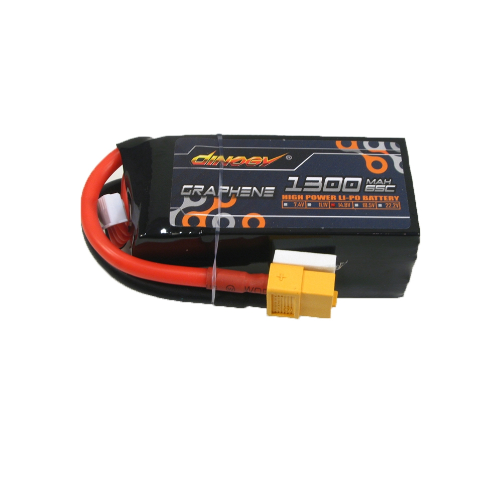 Giant Power Dinogy 14.8V 1300mAh 65C 4S Graphene Lipo Battery With XT60 Plug For RC Drone