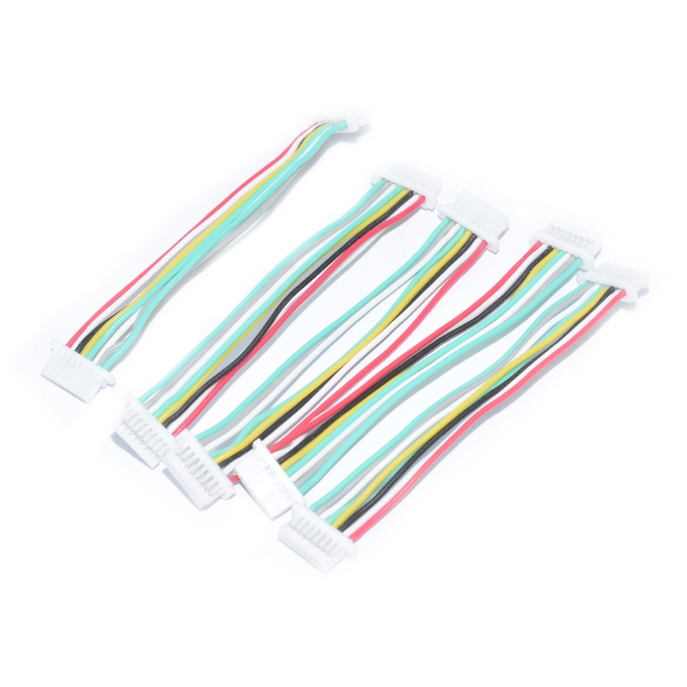 5 PCS AuroraRC SH1.0mm 8-Pin To 8-Pin JST Plug Cable 5cm For RC Drone FPV Racing Multi Rotor