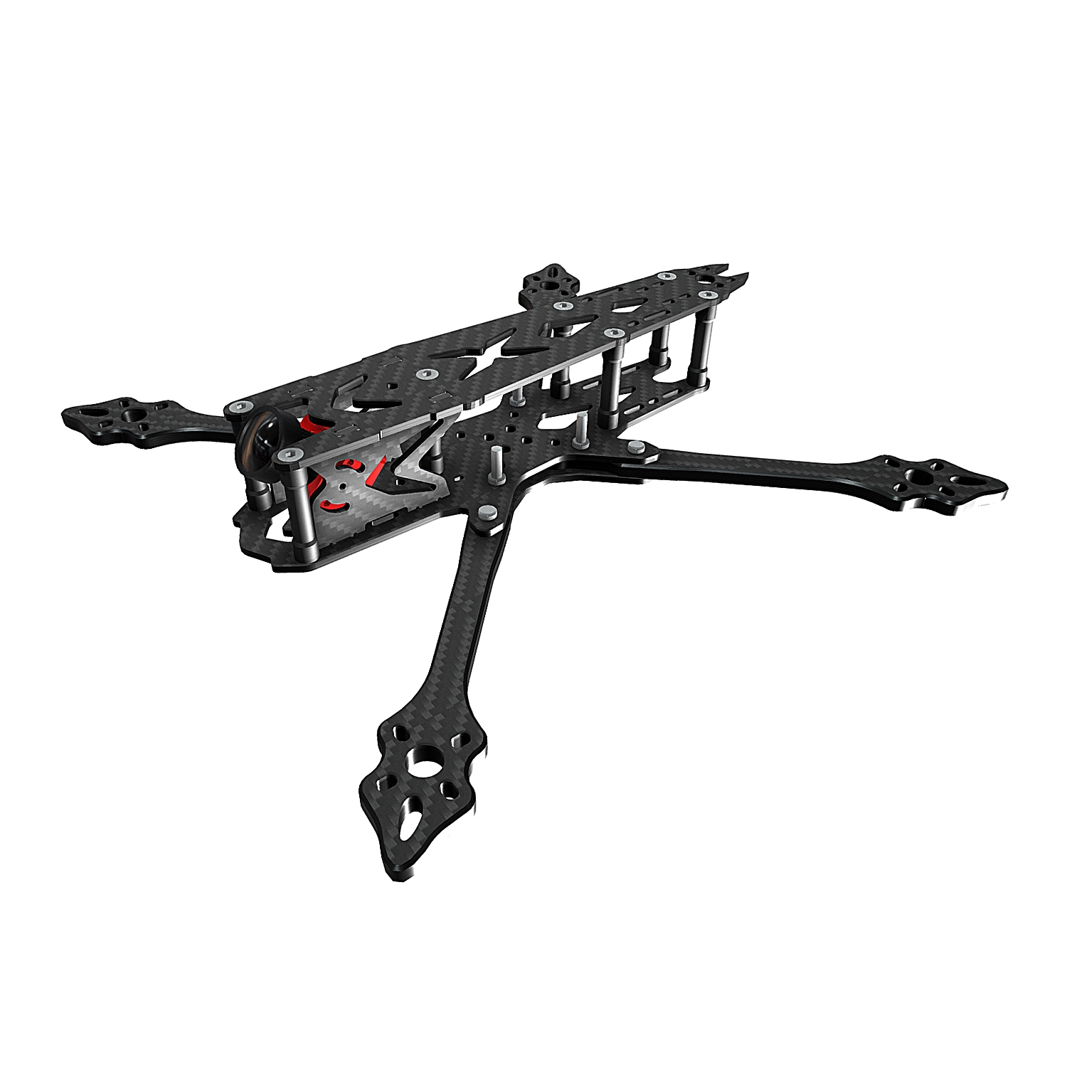 BCROW FS235 235mm True X FPV Racing Frame Freestyle 5mm Frame Arm Carbon Fiber For RC Drone
