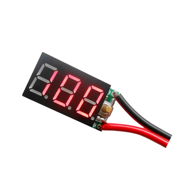 2PCS 2S 7.4V Pb Lipo Battery Tester Instruments And Ni-MH Battery Digital Display