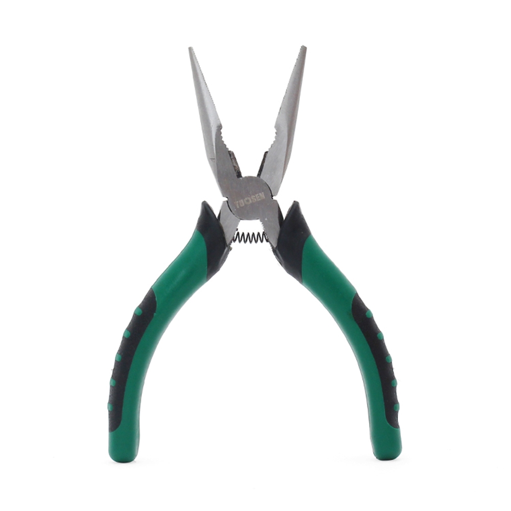 TUOSEN 6 Inch Steel Long Nose Pliers Tool Sharp Nose Pliers For RC Models