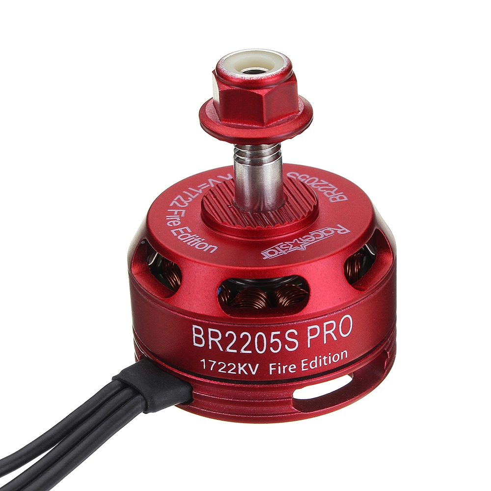 Racerstar 2205 BR2205S PRO Fire Edition 1722KV Brushless Motor 4-6S For FPV Racing RC Drone