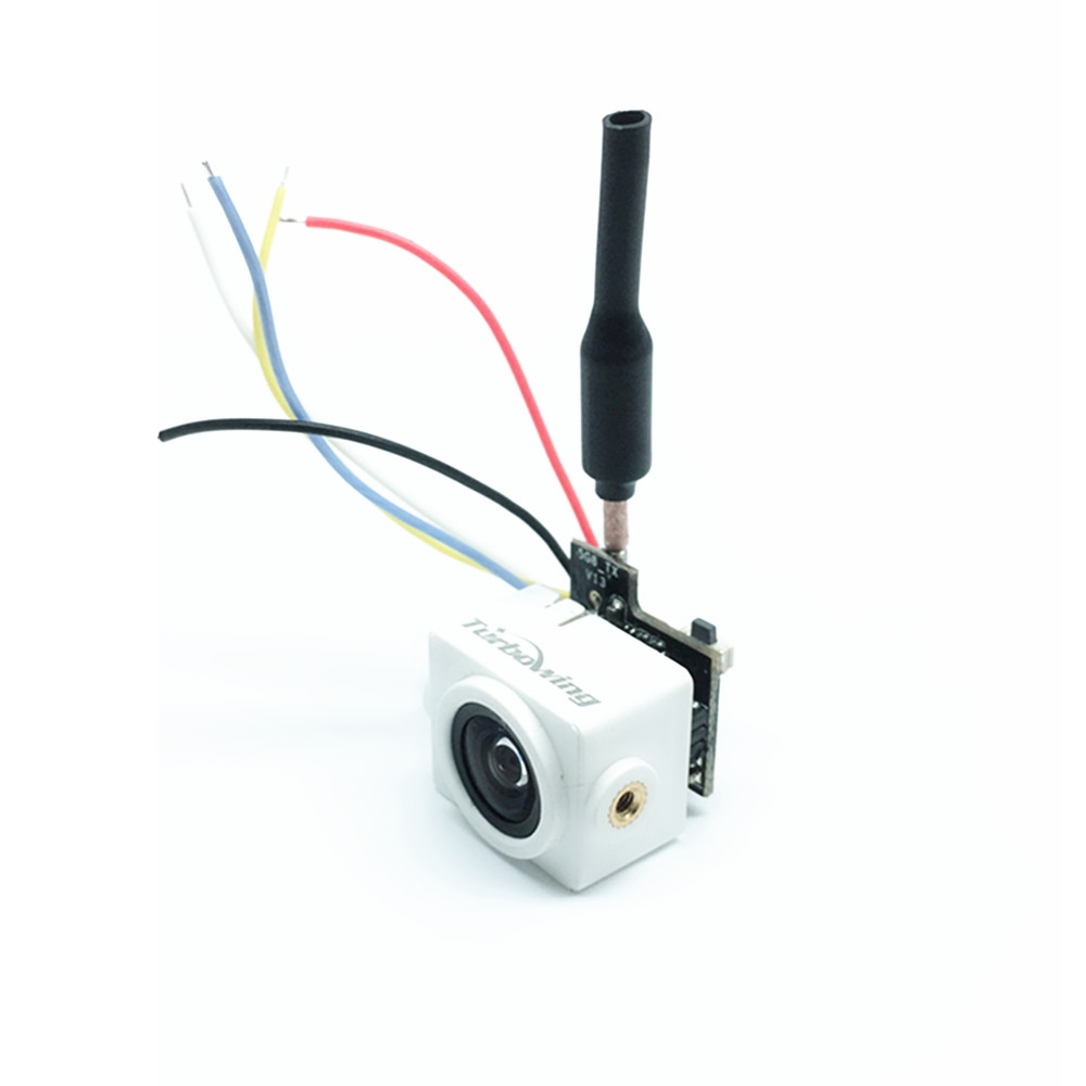 Turbowing Cyclops Mini 5.8G 25mW 48CH AIO FPV Camera VTX Transmitter Combo Support Smart Audio v1