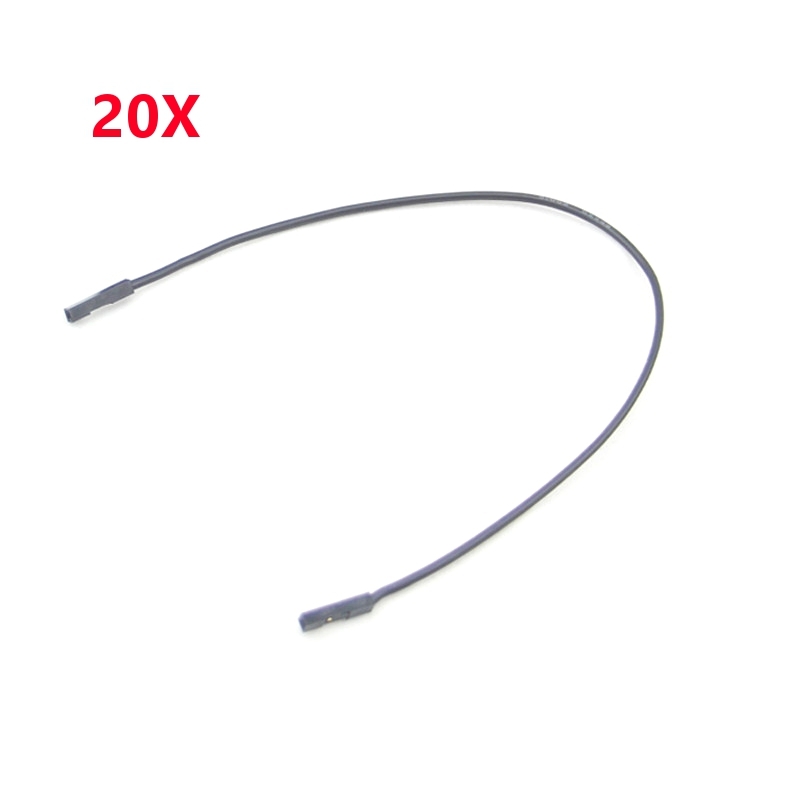 20 PCS 2.54mm Dupont Cable Wire Single Head 22cm For OSD GPS Flight Controller FPV Transmitter