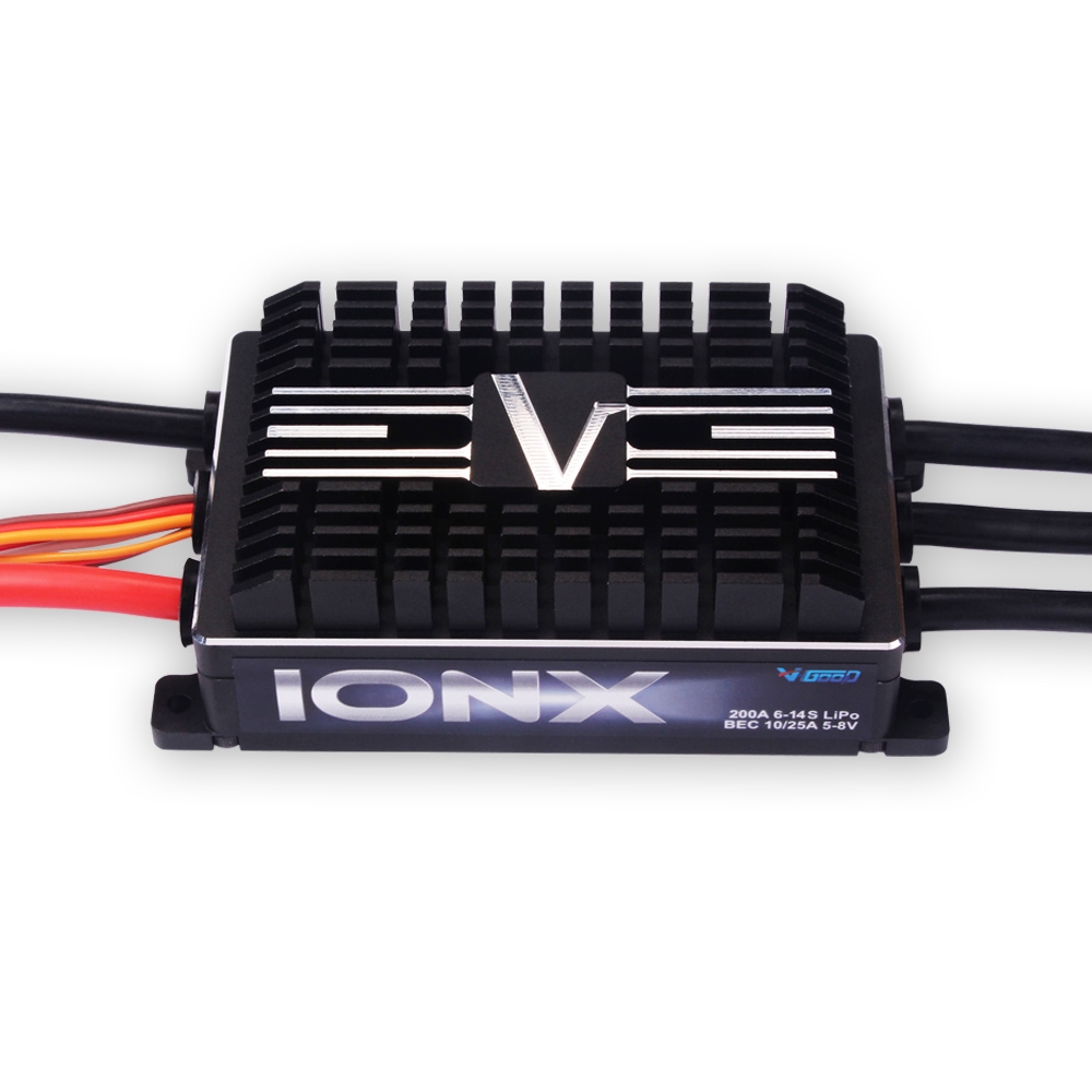 V-Good IONX 32 Bit 200A HV 6-14S Brushless ESC For RC Model With 8V 20A BEC