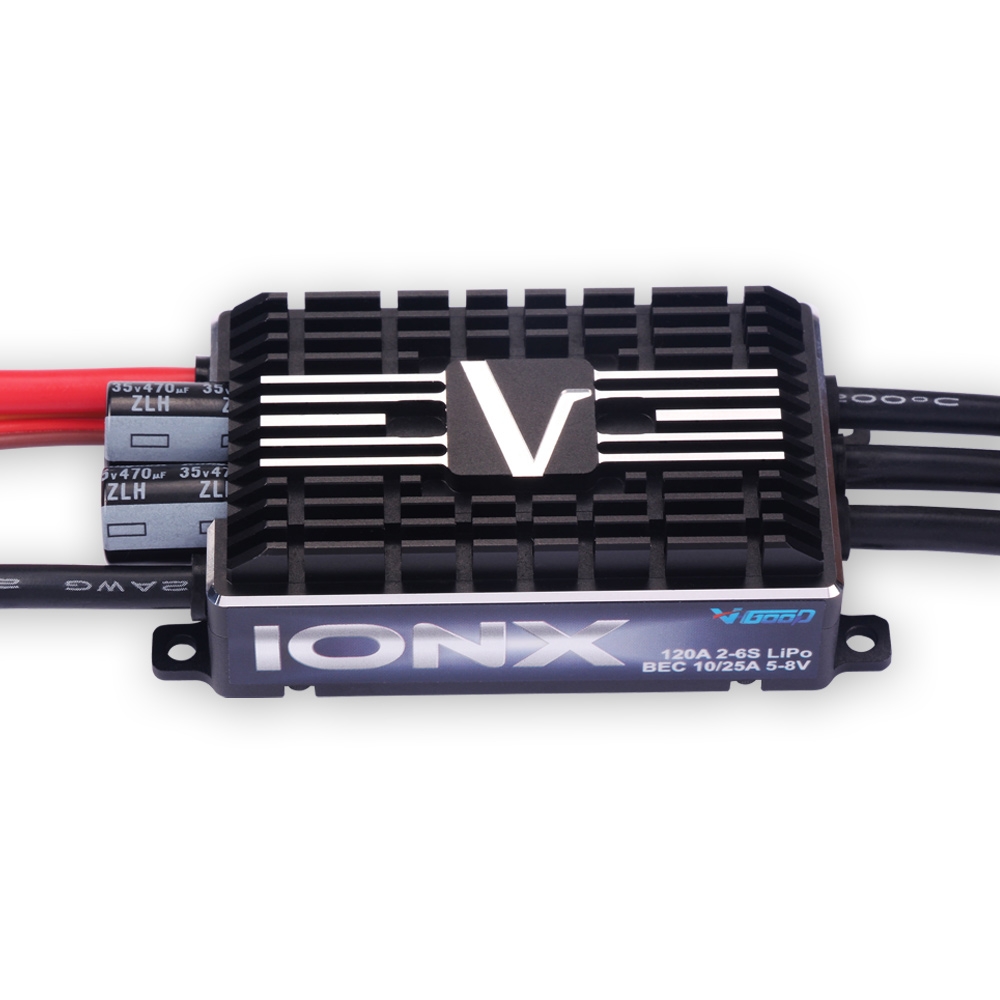V-Good IONX 32 Bit 120A 2-6S Lipo Brushless ESC For RC Model With 8V 20A BEC