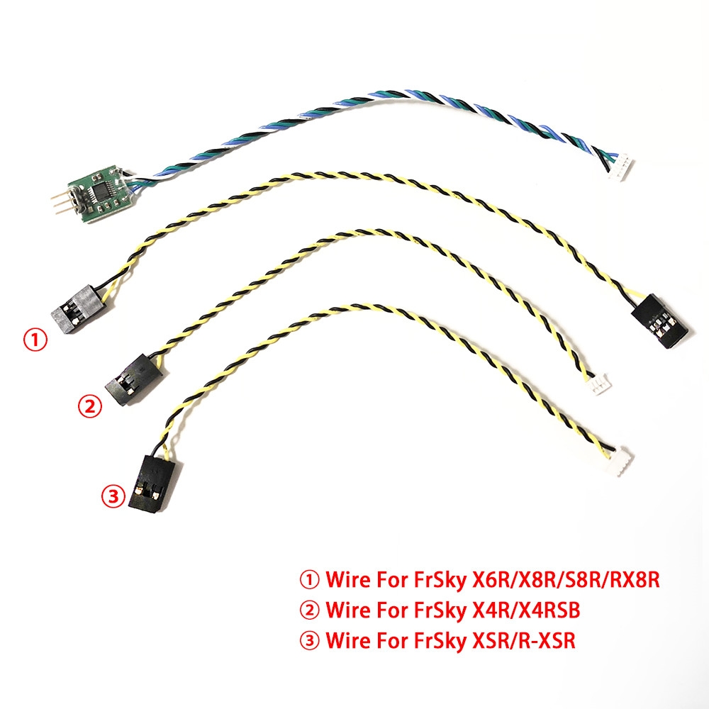 RC Drone Telemetry Cable for Pixhawk-X8R Flight controller & FrSky X8R/X4RSB/R-XSR Receiver