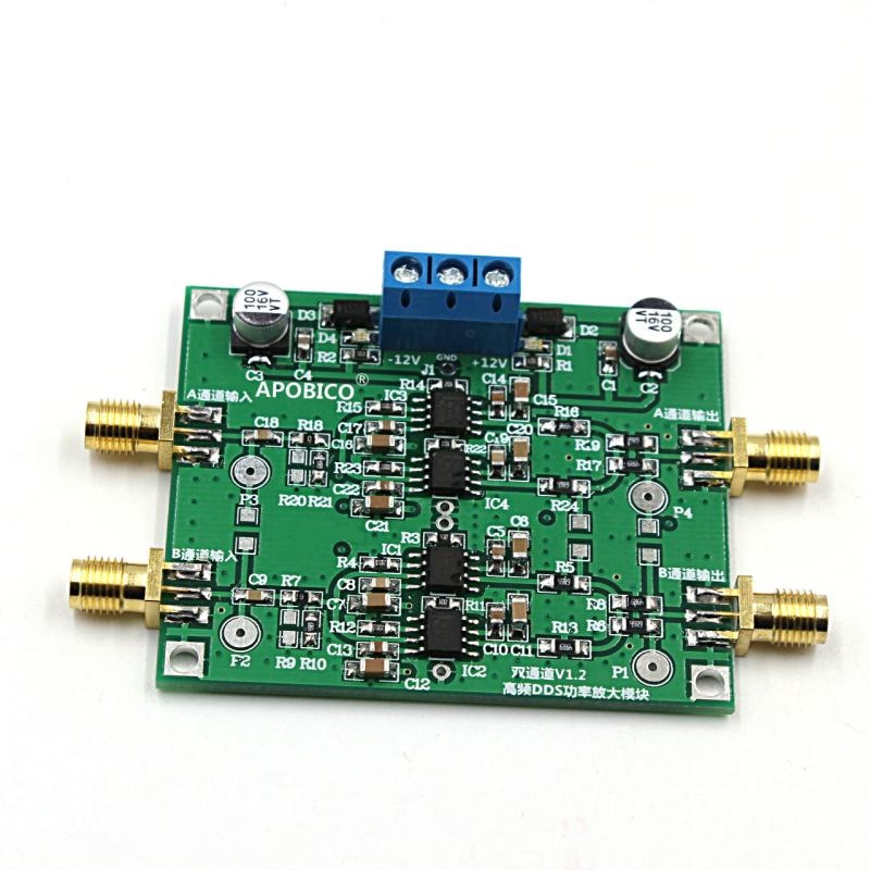 0-120MHZ High Frequency DDS Power Signal Wideband Dual Channel Amplifier Module