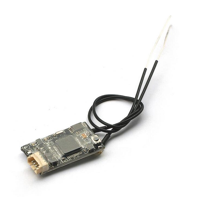 FX400R compatible FrSky D16 2.4G 16CH Mini Receiver Integrated Two-way Return Telemetry