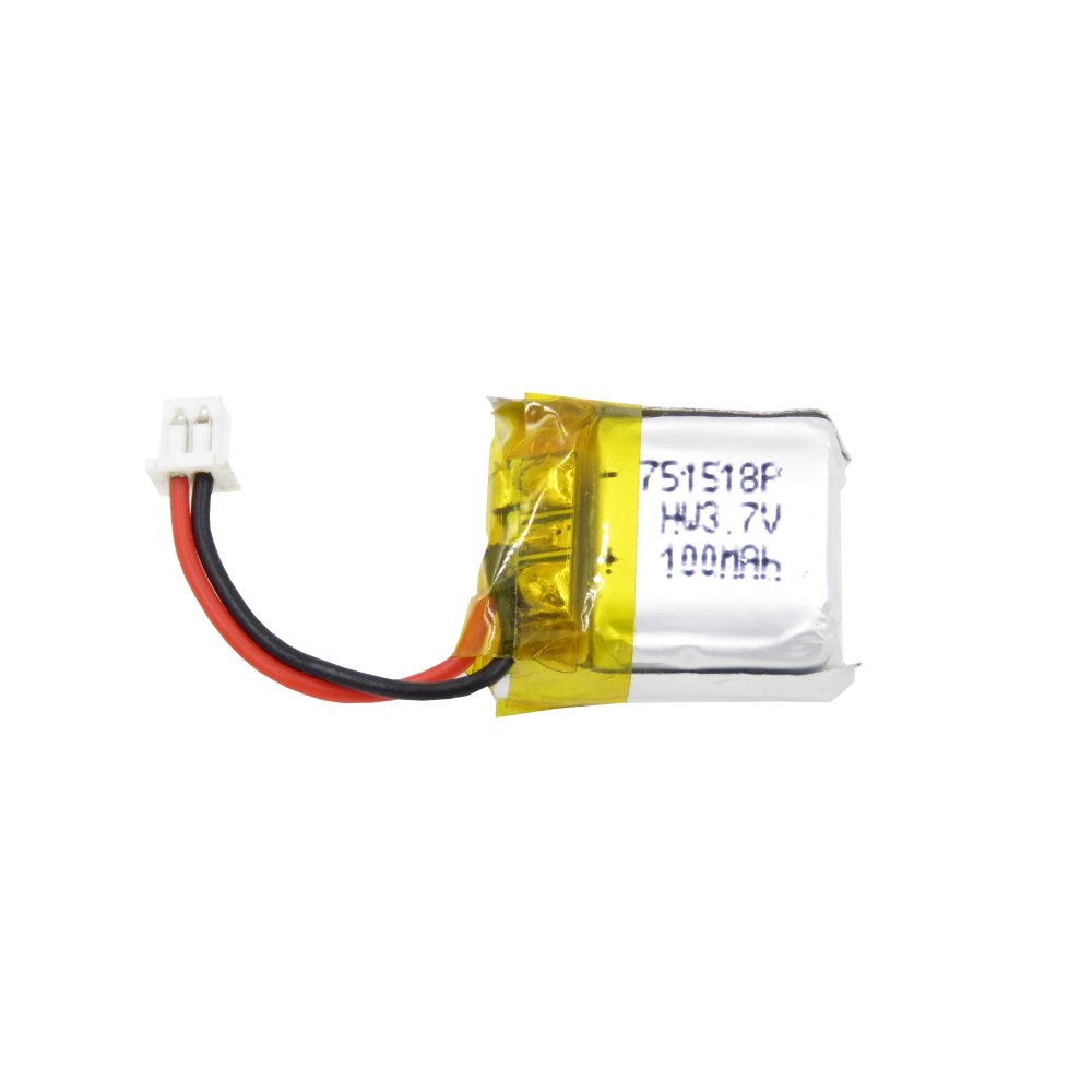 TY Model 1S 3.7V 100mAh Lipo Battery With 1.25mm 2 Pin Plug For RC Airplane