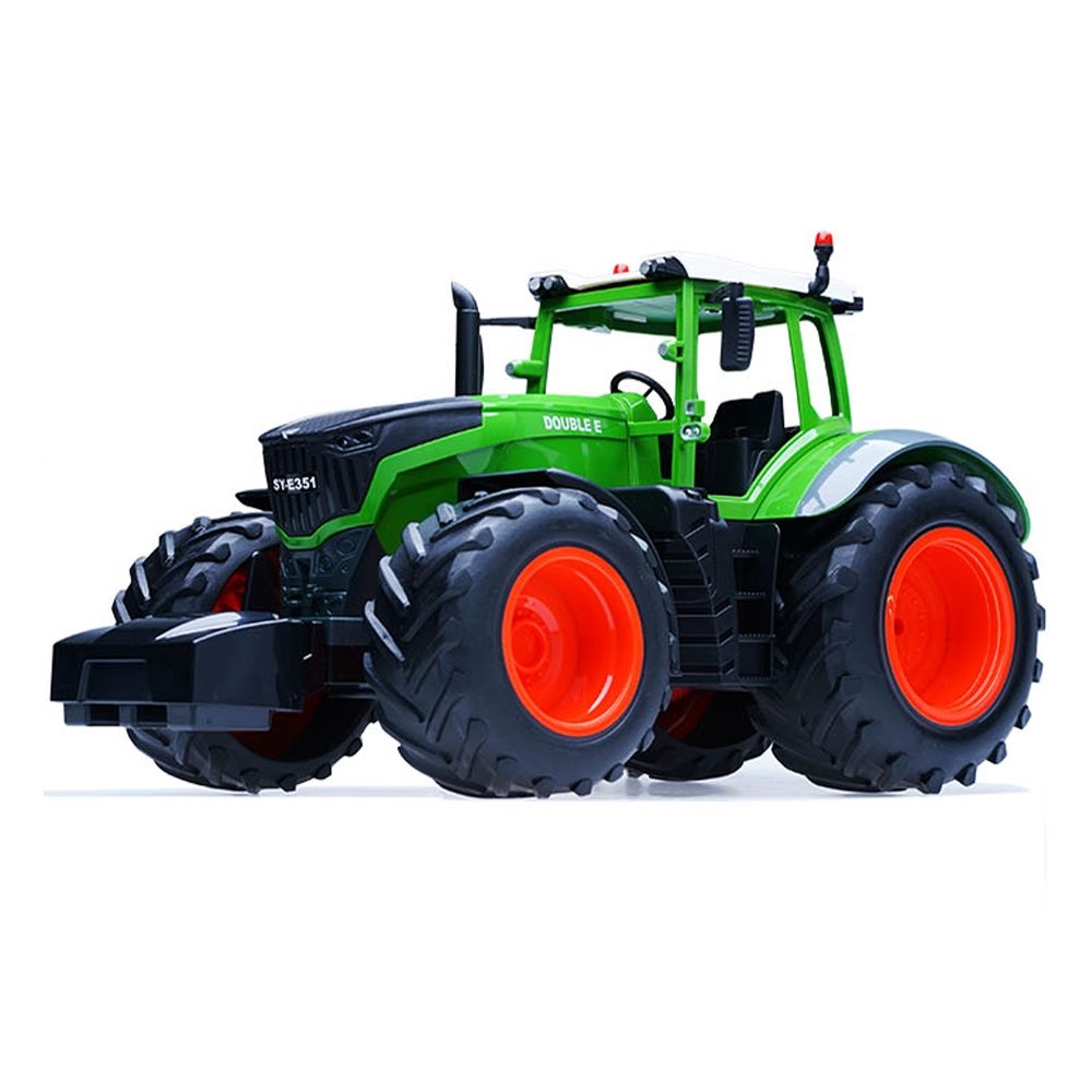 RC Car Truck Farm Tractor 2.4G Remote Control Trailer Dump Rake 4 Wheel Engineer Vehicle Toys