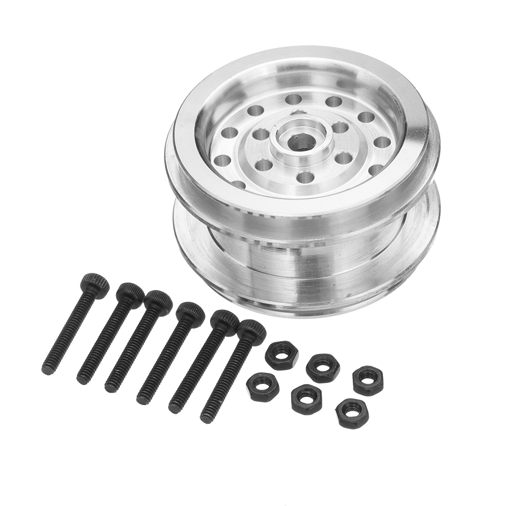 1PC WPL Trunk Upgrade Metal RC Car Wheel Hub Rim For 1/16 RC Car