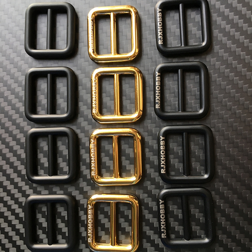 RJXHOBBY Tri-Glide Buckle Black Gold for RC Transmitter RC Drone FPV Racing
