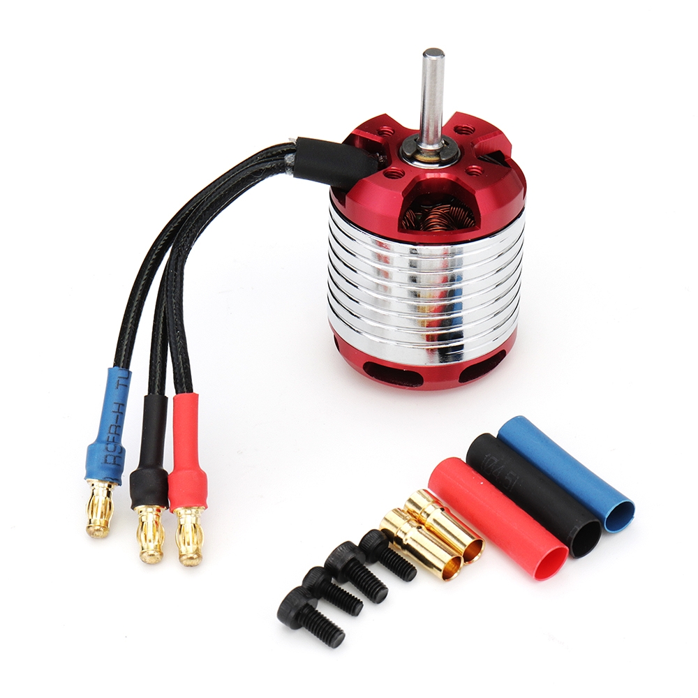 F450 RC Helicopter Parts 1600KV Brushless Motor 3.175mm Shaft for Align Trex 450 RC Helicopter