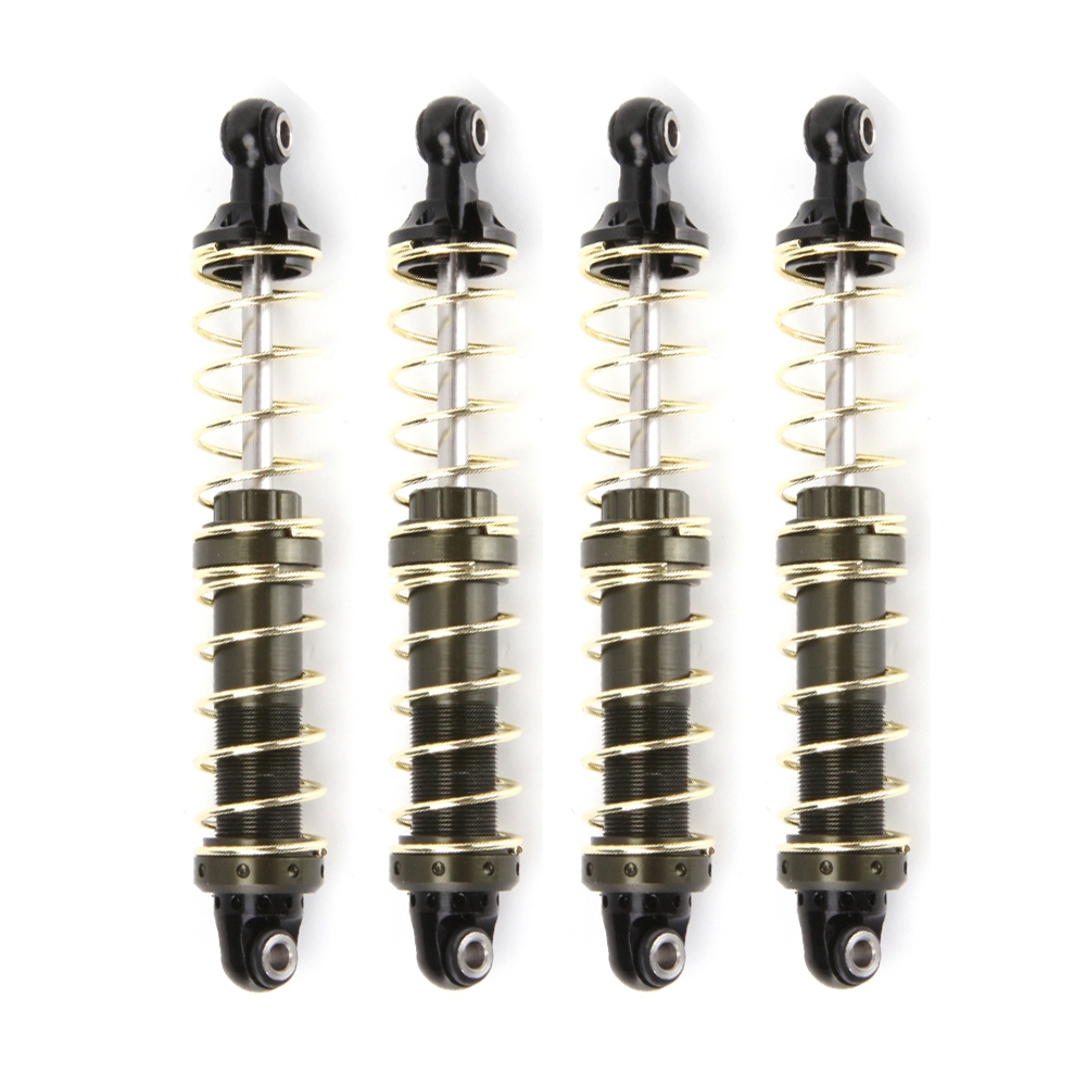 Gold 4pcs Per Set 90mm Shock Absorber for AL6061 T6 SUS Axial SCX10 RC Car