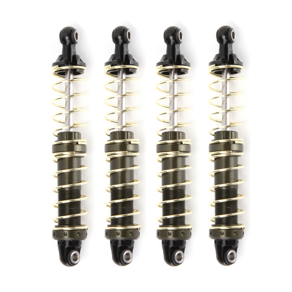 IFlyRC 4x 90mm Alloy Shock Absorbers – HSP RC 1/10 Buggy Upgrade Parts (Blue)