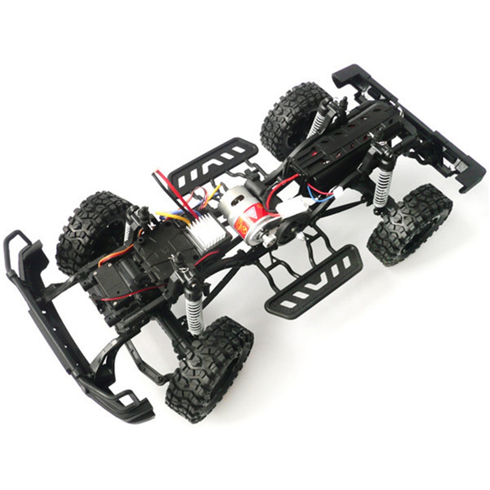 HG P402 1/10 2.4G 4WD Wheel Drive Roadster Climbing RC Car Upgrade Metal Chassis