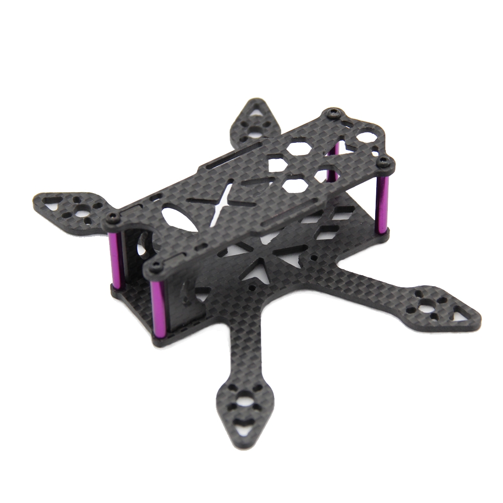 GP120 120mm Micro FPV Racing Frame Kit Carbon Fiber Supports Runcam Micro Swift 2 2540 Propellers - Photo: 1