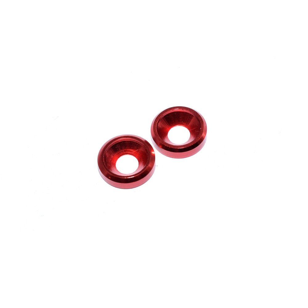 10PCS M3 Aluminum Alloy Countersunk Screw Gasket Washer for RC FPV Racing Drone