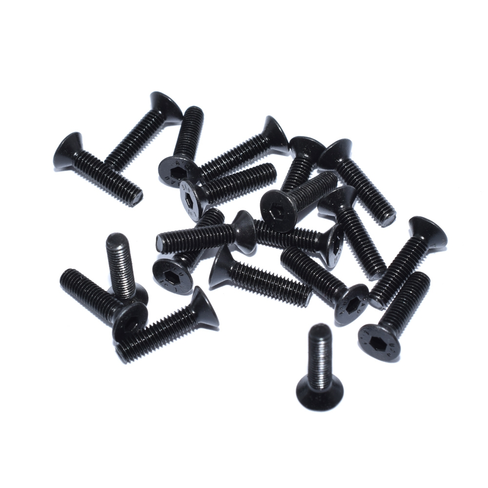 20 PCS AuroraRC M3 Flat Head Screw M3*11 M3*13 M3*14 M3*15 For RC Drone FPV Racing Multi Rotor