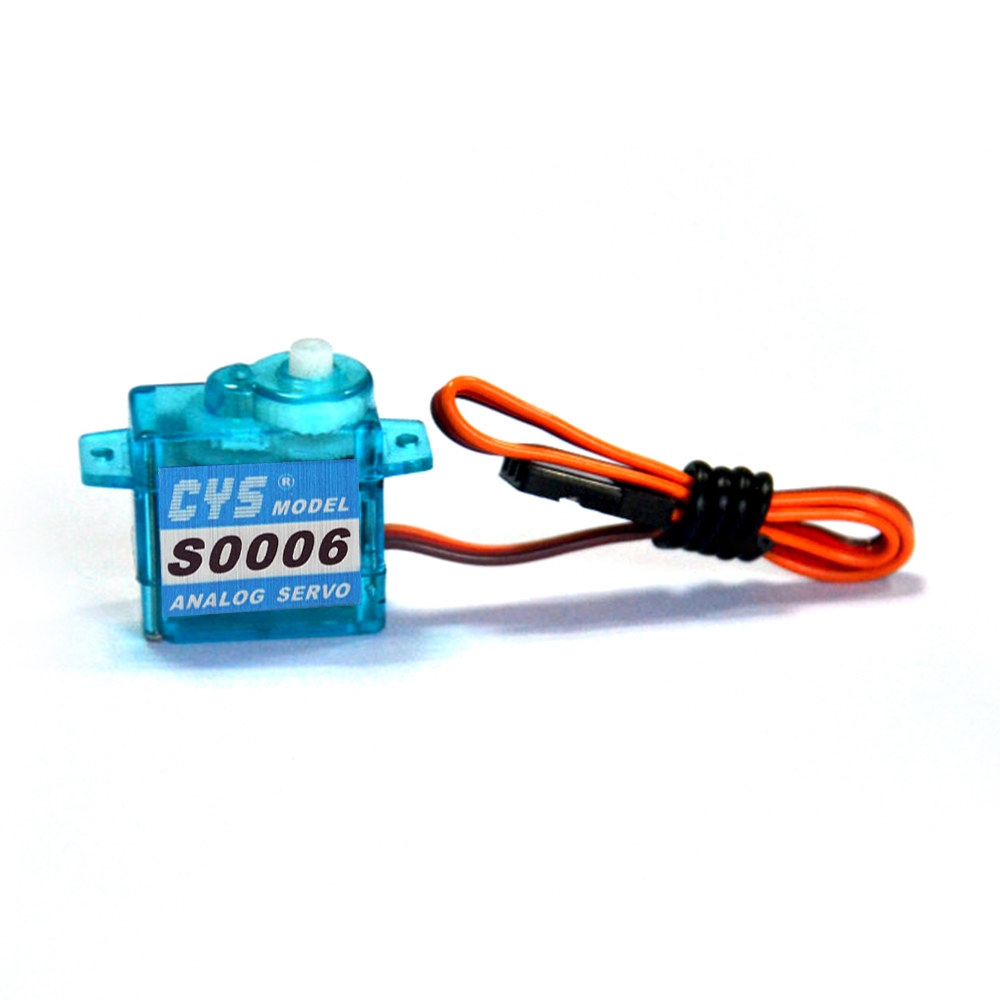 CYS-S0006 1.2kg Analog 6g Micro Servo For F3P KT RC Airplane Mini Aircraft