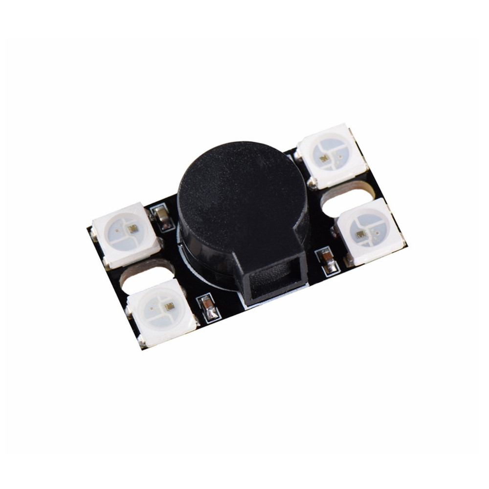 BZ110DB_WS2812 5V 110DB Super Loud Active Buzzer with WS2812 LED Light for RC Drone FPV Racing