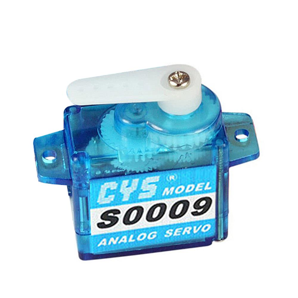 CYS-S0009 9g Tiny Analog Steering Servo for RC Car Buggy Truck Boat Airplane Helicopter