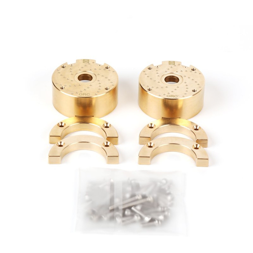 GRC Axle Door Gear Cover Brass Plate Wheel Counterweight Single Wheel 188g for TRX-4 1/10 Rc Car