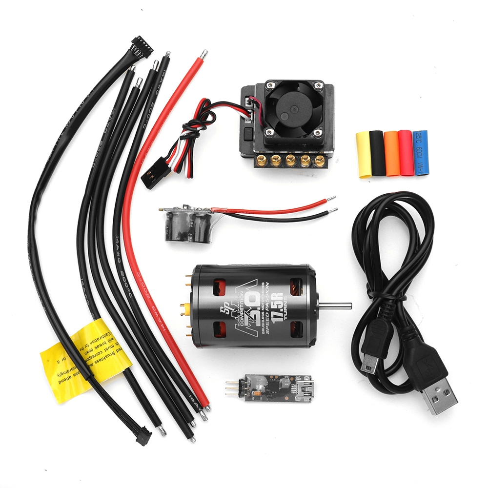 Speed Passion Competition 540 Motor Ver.3 17.5T 13.5T + GT4 90A ESC Set for 1/10 On-road Rc Car