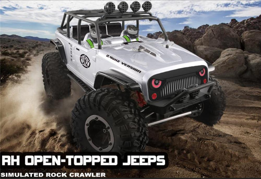 Remo Hobby 1073-SJ 1/10 2.4G 4WD Brushed Rc Car Off-road Rock Crawler Trail Rigs Truck RTR Toy