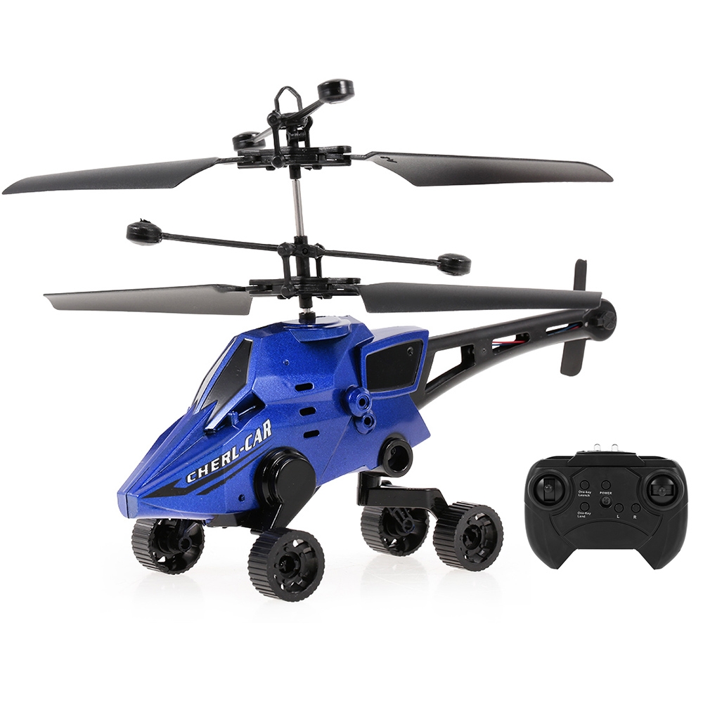 CX108 3CH Infrared Remote Control RC Helicopter Land Air Vehicle Toy for Children Kids