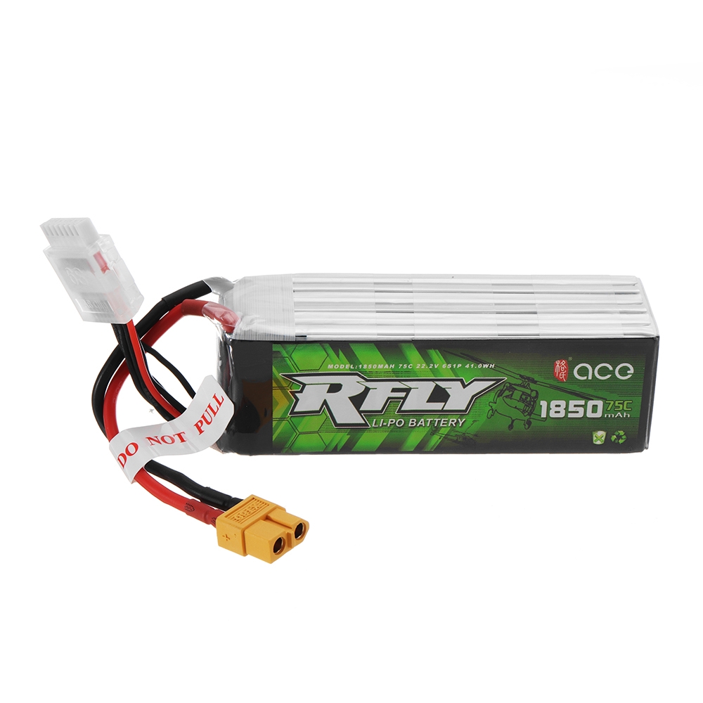 Gens R-FLY 22.2V 1850mAh 75C 6S Lipo Battery With XT60 Plug For FPV RC Drone