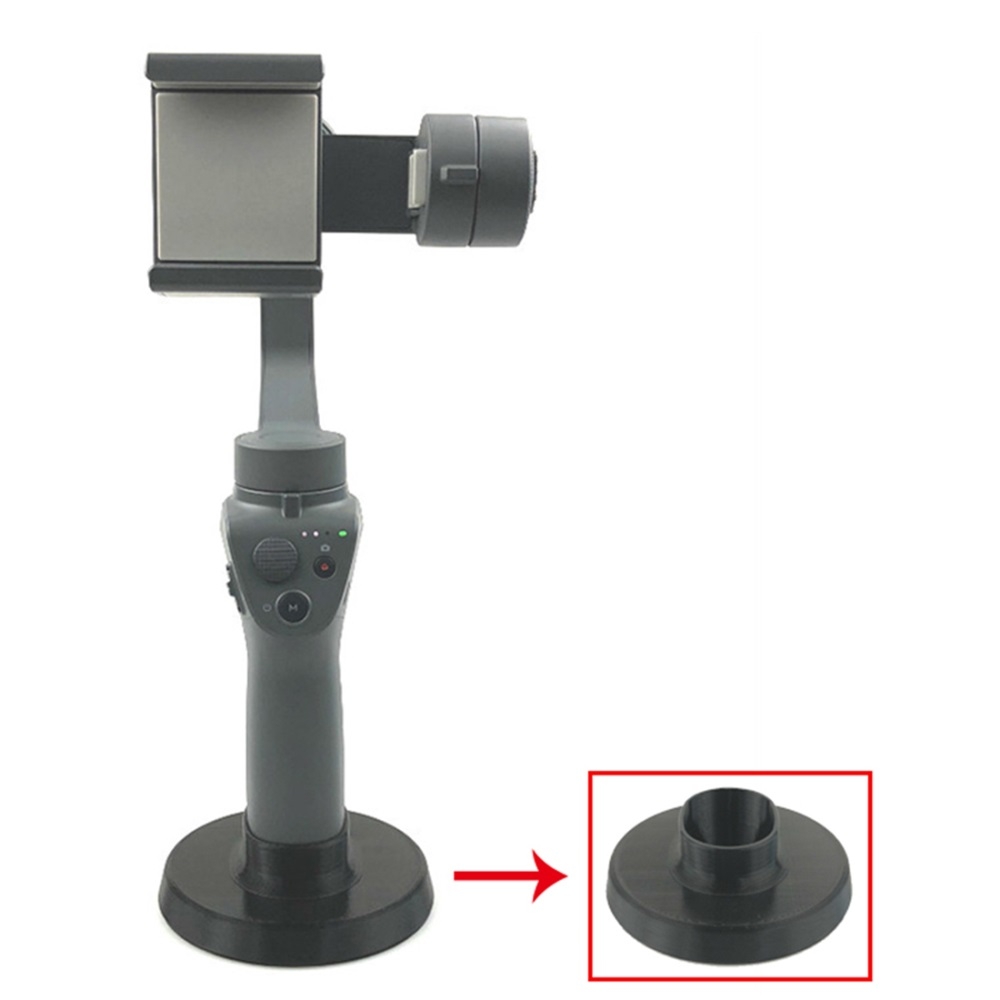 3D Printed Circular Base Holder Mount for DJI OSMO Mobile 2 Gimbal