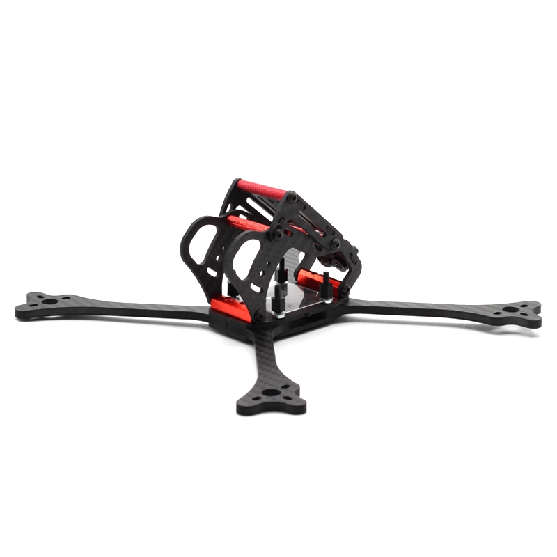 HSKRC 215mm Normal X FPV Racing Frame Kit 4mm Arm Carbon Fiber For RC Drone
