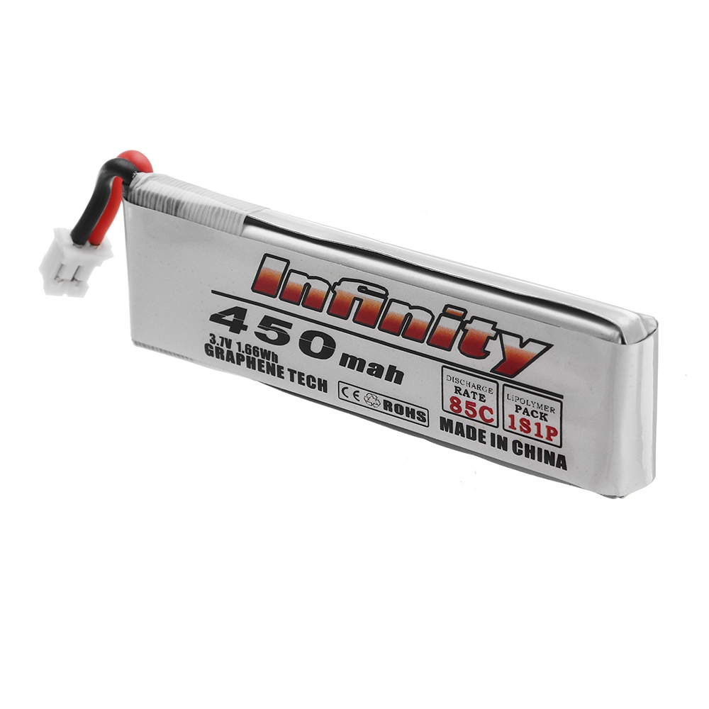 AHTECH infinity 3.7V 450mAh 85C 1S LiPo Battery for Quadcopter