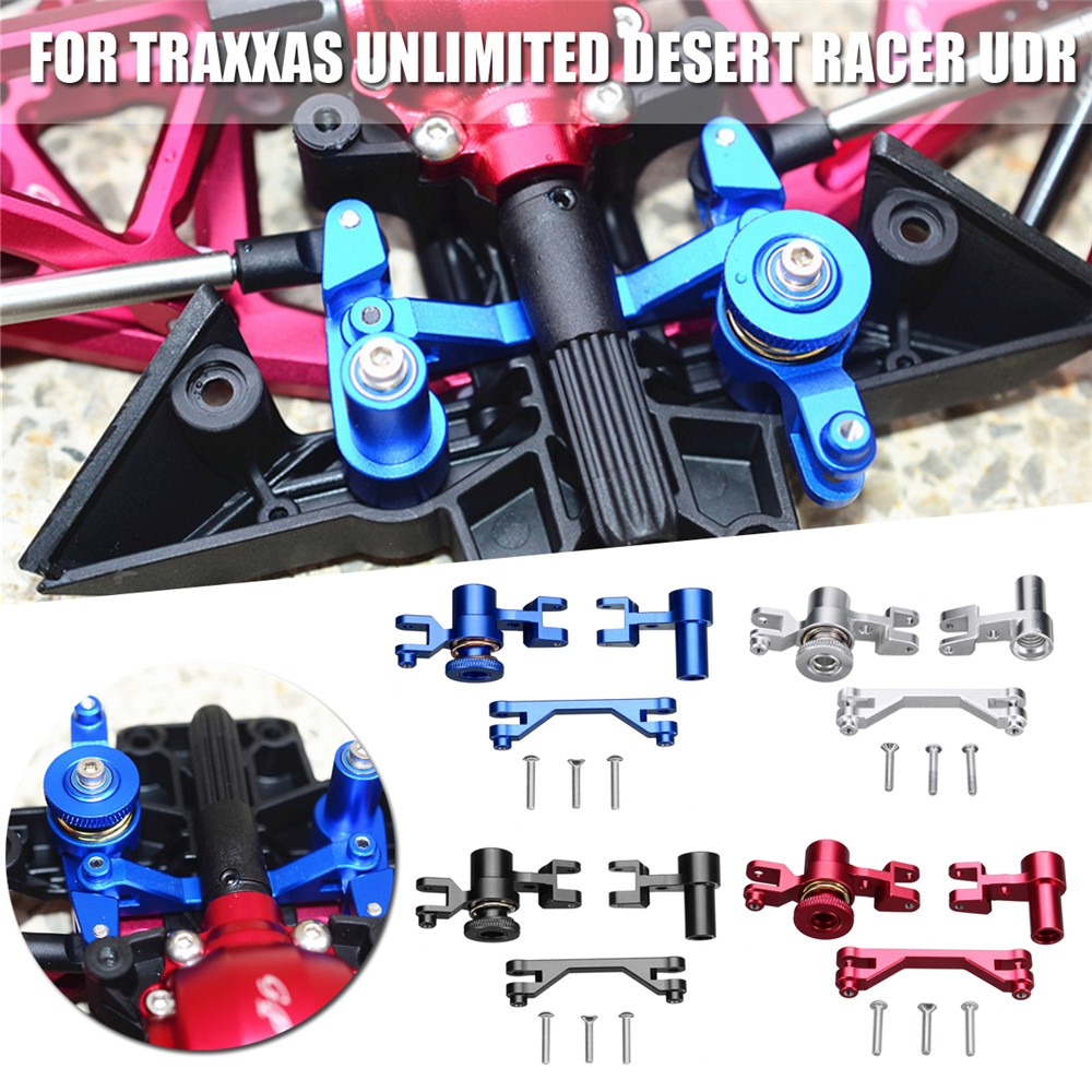 1 Set Aluminum Aolly Steering Assembly Set Fit for Traxxas Unlimited Desert Racer UDR Rc Car Parts