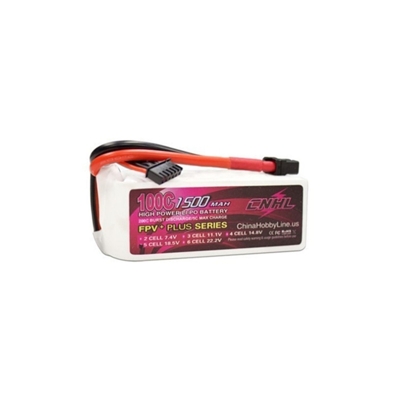 20% off for CNHL G+PLUS 18.5V 1500mAh 5S 100C Lipo Battery XT60U Plug