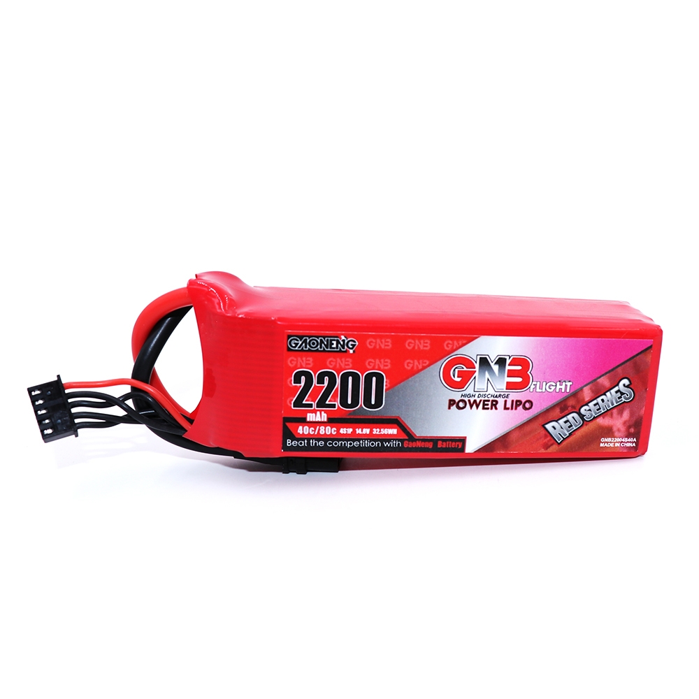 Gaoneng GNB 14.8V 2200mAh 4S 40C XT60 Plug Lipo Battery for RC Model