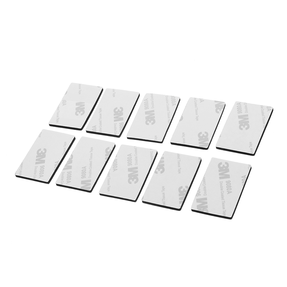 10Pcs URUAV 3/M Double Sided Foam Adhesive Tapes Pad Square Strip for Gyro RC Models