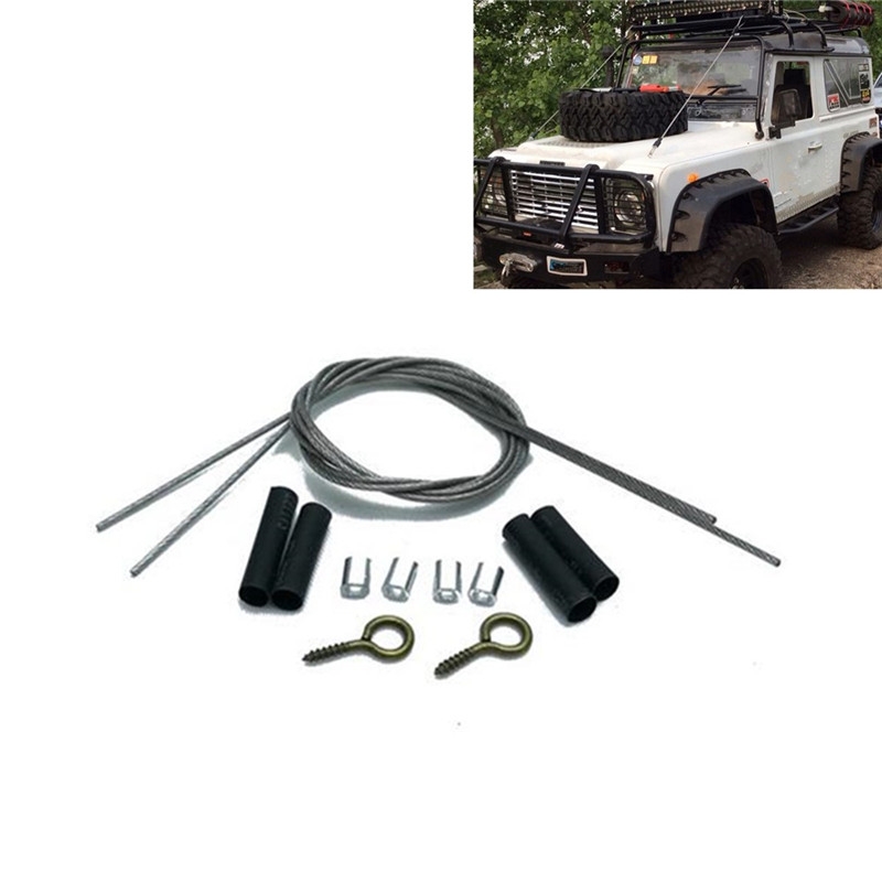 Metal Limb Riser Ropes Tool Fit For Traxxas TRX-4 D90 SCX10 1/10 Scale Crawler Rc Car Parts