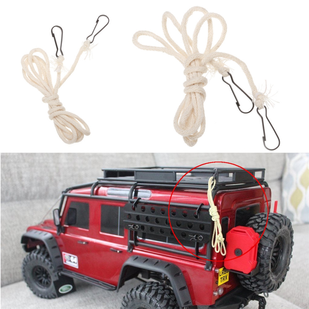 1PC Limb Hemp Rope With Hook for Traxxas TRX-4 Landrover D110 Scale Crawler Rc Car Parts