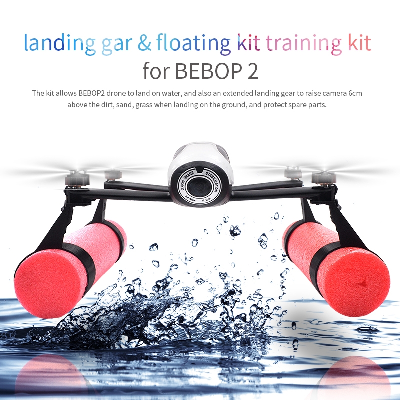 Landing Gear Buoyancy Rods Set Water Surface Land & Take Off Device For Parrot BEBOP 2 RC Drone