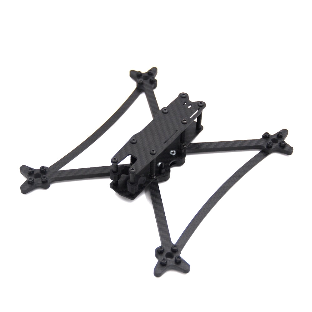 Witcher 5inch 230mm 5mm Thickness Arm Carbon Fiber Freestyle Frame Kit for RC Drone FPV Racing